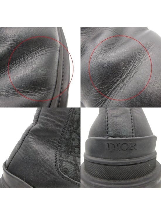 Dior Homme Boots Expl Chelsea Boot Oblique Side Gore Shoes 43 Black main image 9